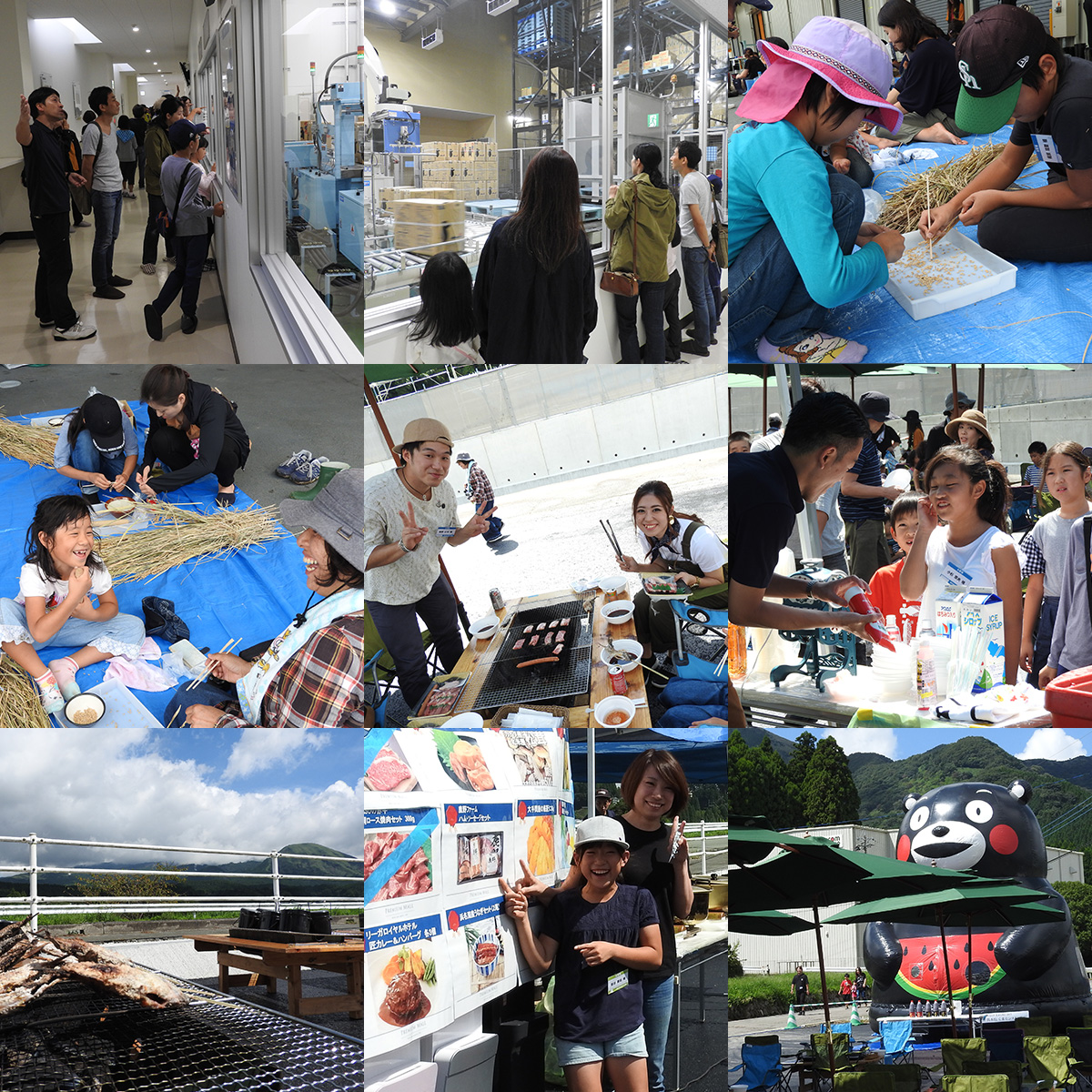 『PREMIUM WATER 熊本復興イベント稲刈り体験2018』を開催